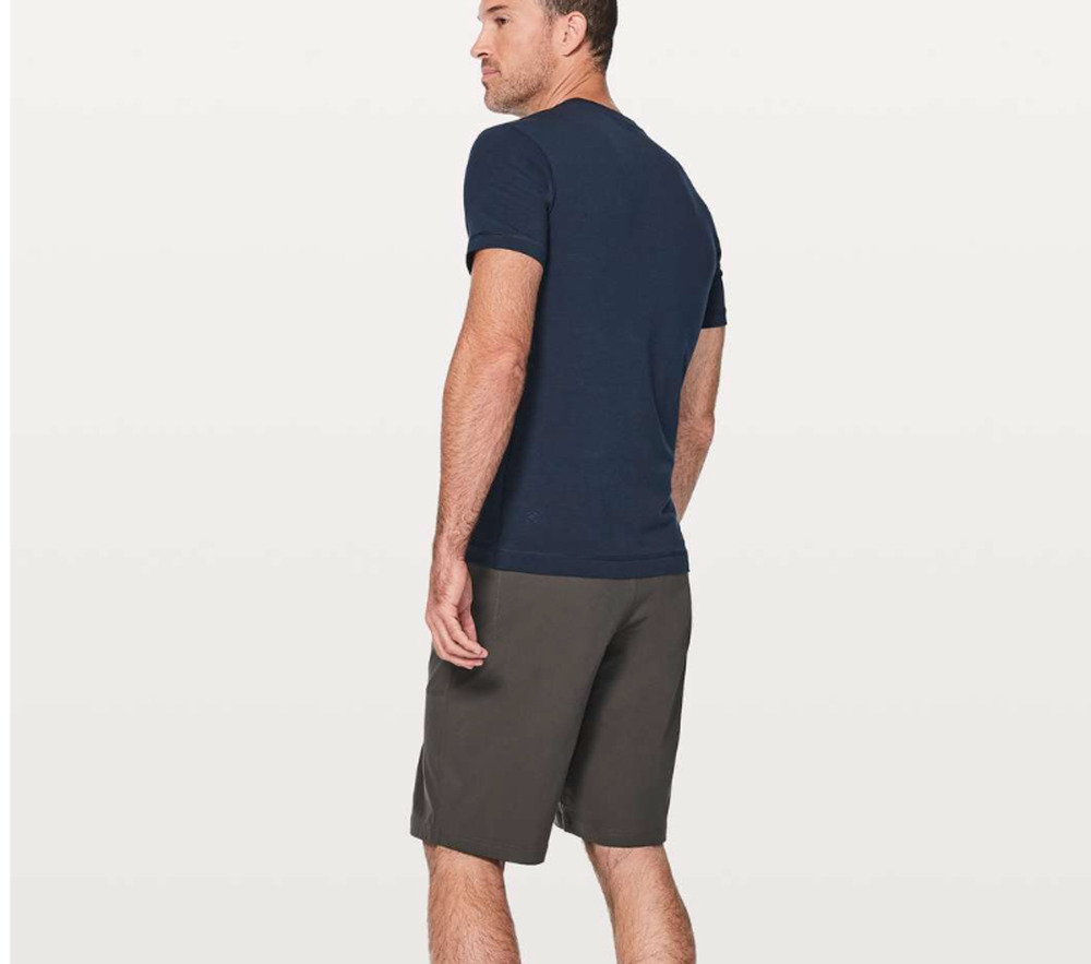 Lululemon The Works Short Warpstreme 11" Golf Chino Shorts Graphite Grey 34